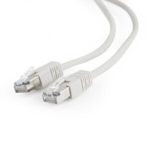 PATCH CORD FTP GEMBIRD Cat5e, cupru-aluminiu, 2 m, gri, AWG26, ecranat "PP22-2M" (timbru verde 0.08 lei)