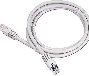 PATCH CORD UTP GEMBIRD Cat5e, cupru-aluminiu, 1 m, gri, AWG26, "PP12-1M" (timbru verde 0.08 lei)